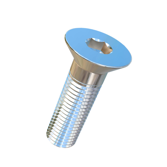 Titanium 1-1/8-7 X 4 inch UNC Flat Head Socket Drive Allied Titanium Cap Screw